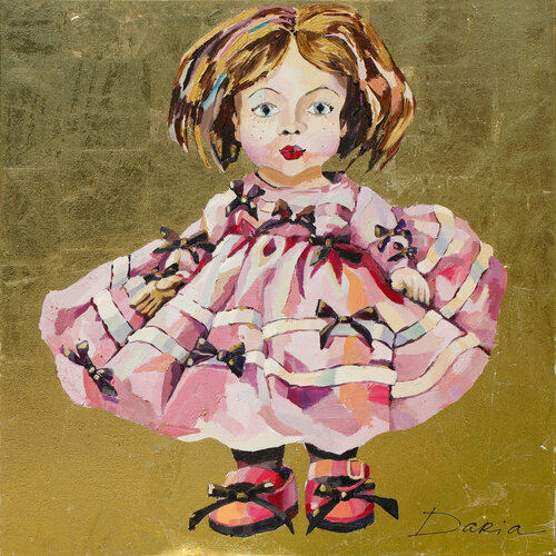 Lovely Doll by Daria Bagrintseva, Painting for Sale on Select