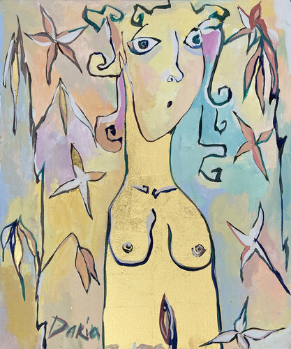 Girl in search by Daria Bagrintseva, Painting for Sale on Select