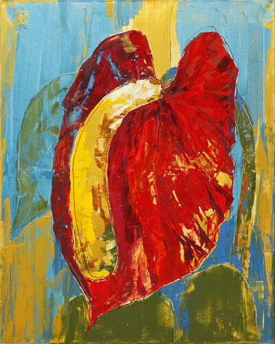 Tired but strong by Daria Bagrintseva, Painting for Sale on Select