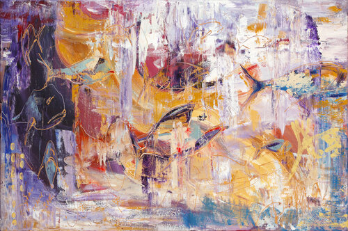Fall in Dubai by Daria Bagrintseva, Painting for Sale on Select
