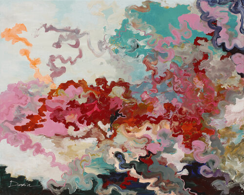 Cloud Dreams by Daria Bagrintseva, Painting for Sale on Select