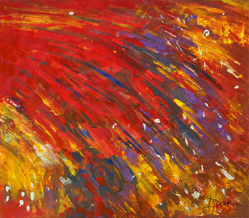Heat by Daria Bagrintseva, Painting for Sale on Select