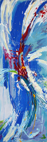 Firework by Daria Bagrintseva, Painting for Sale on Select