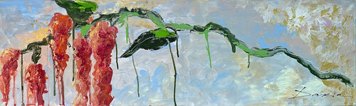 Summer Happiness by Daria Bagrintseva, Painting for Sale on Select