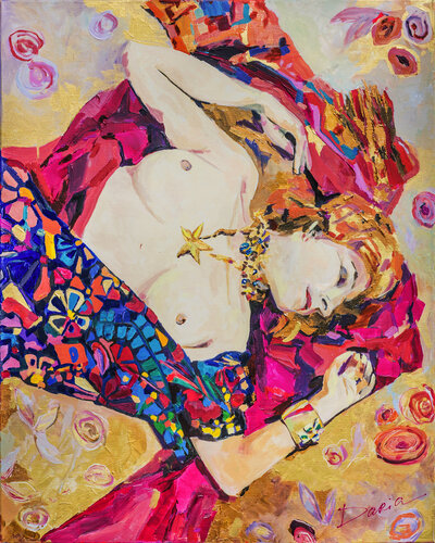 Time of Inner Happiness by Daria Bagrintseva, Painting for Sale on Select
