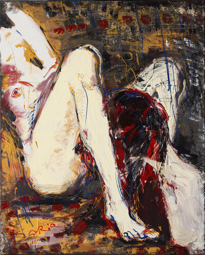 Sex and Me by Daria Bagrintseva, Painting for Sale on Select