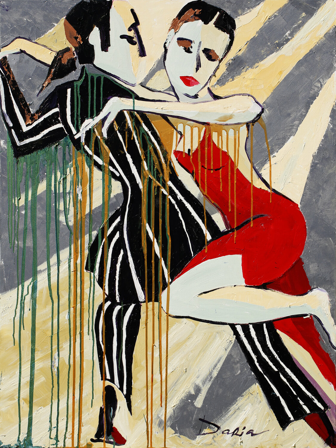 Tango Daria Bagrintseva Original painting for sale