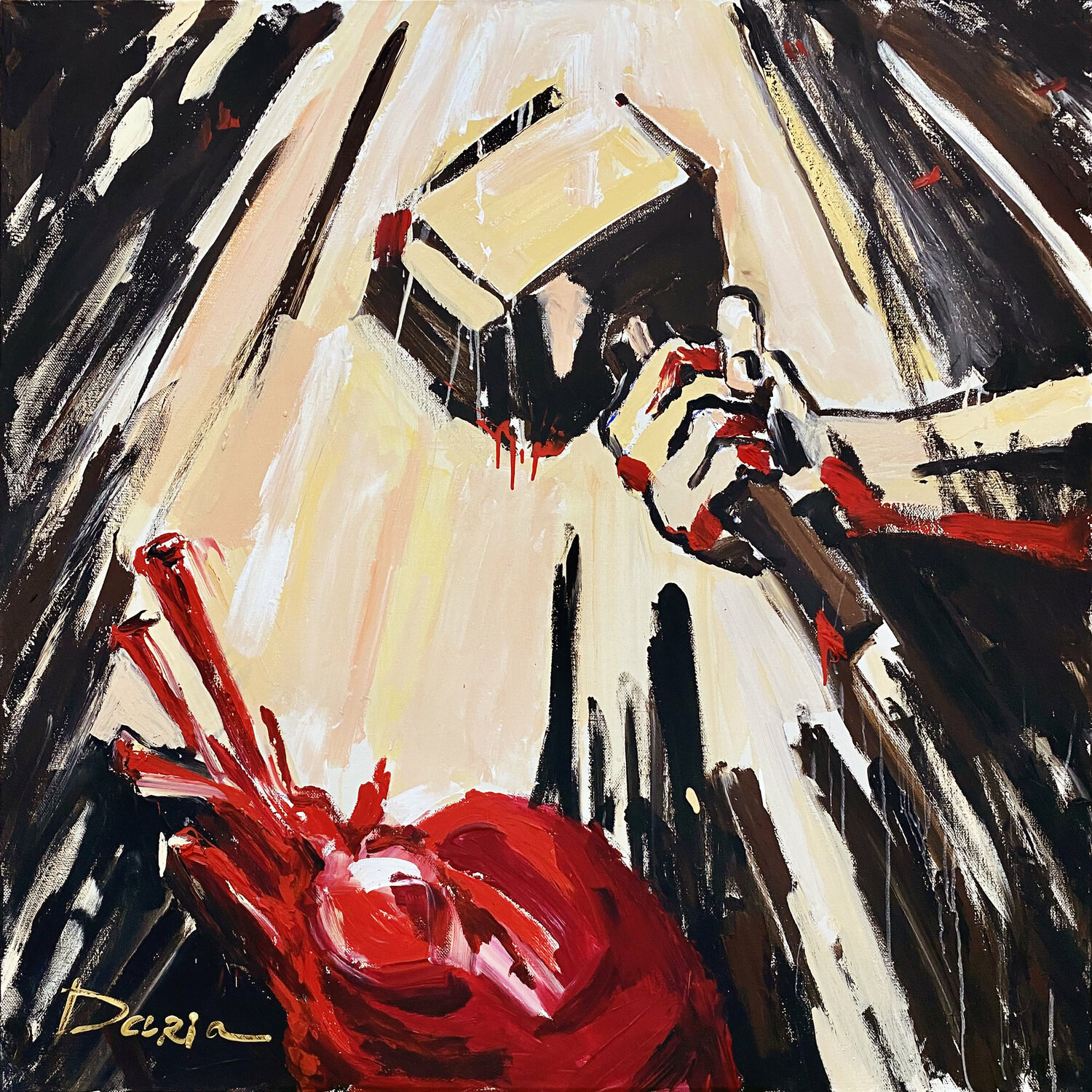 That's what I feel Daria Bagrintseva Original painting for sale