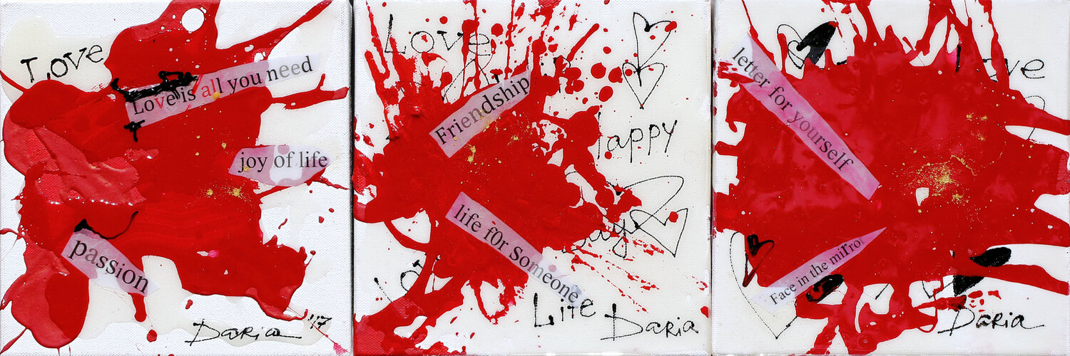 Love Daria Bagrintseva Original painting for sale