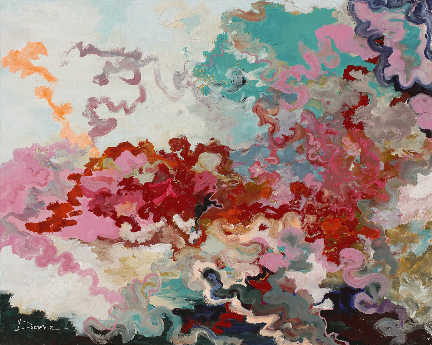 Cloud Dreams Daria Bagrintseva Original painting for sale