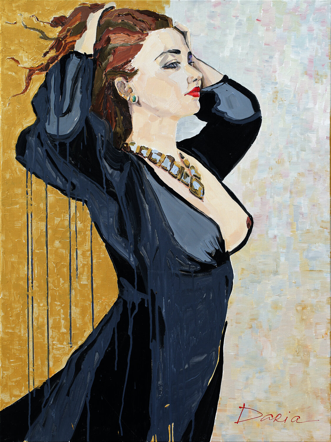 Summer Muse Daria Bagrintseva Original painting for sale
