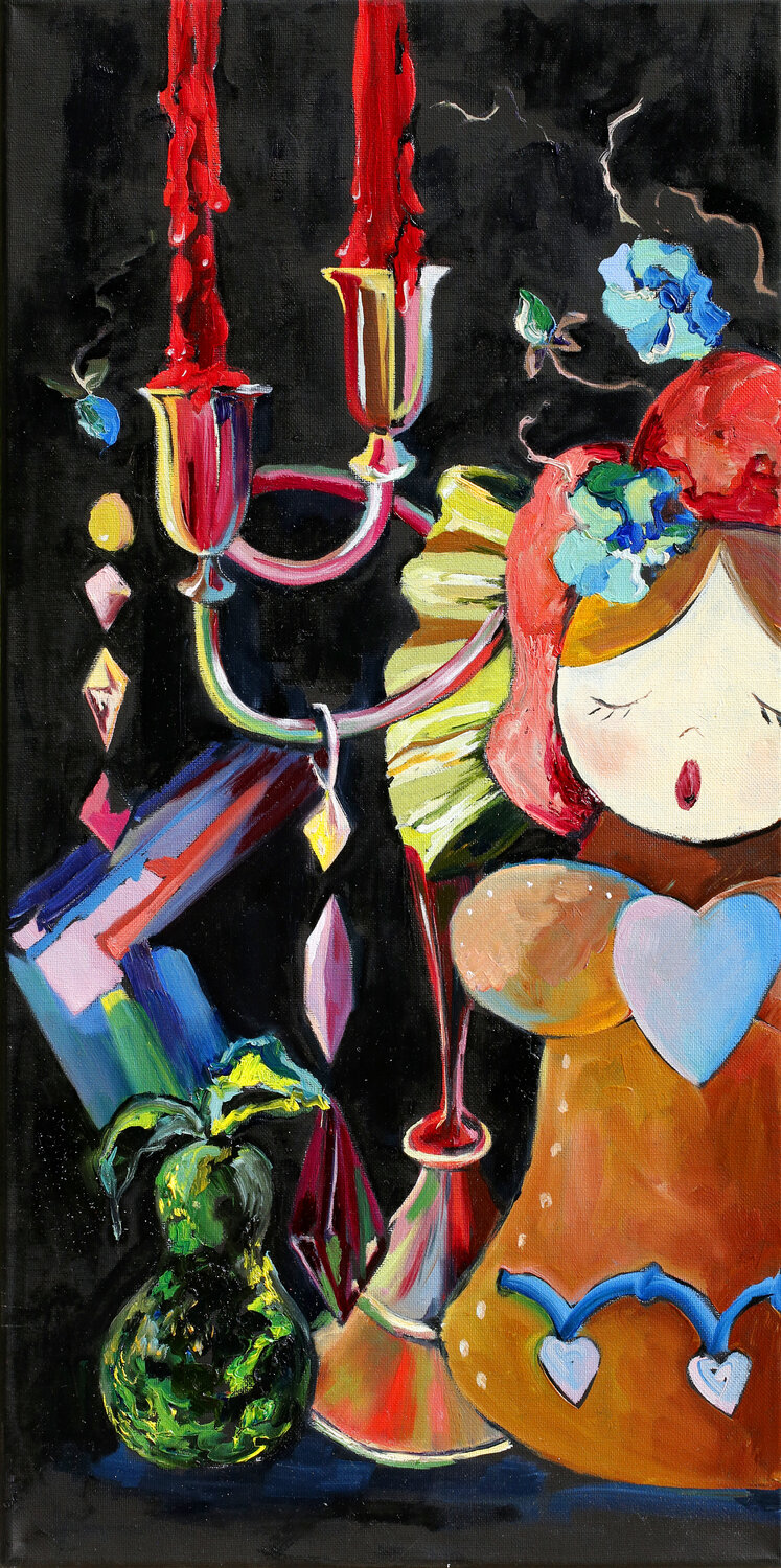 Enchanting Fantasy Daria Bagrintseva Original painting for sale