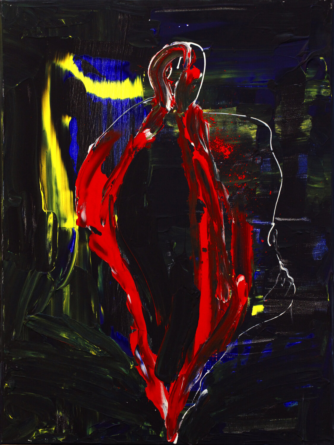 Rose Daria Bagrintseva Original painting for sale