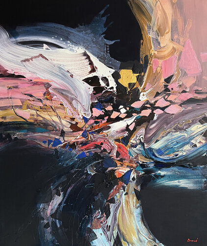 Degorgeage by Tatiana Yabloed, Painting for Sale on Select