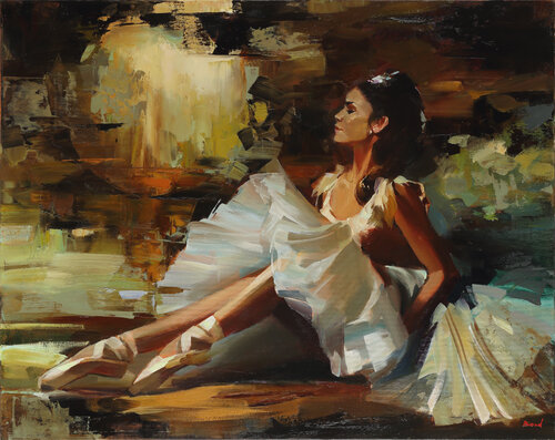 Ethics of pleasure by Tatiana Yabloed, Painting for Sale on Select
