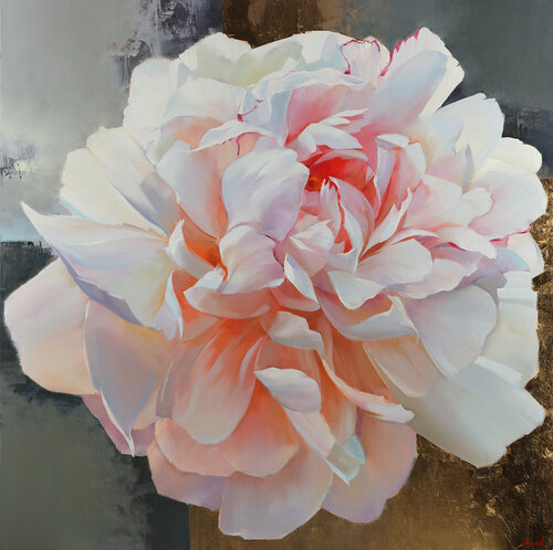 Rosa ancora by Tatiana Yabloed, Painting for Sale on Select