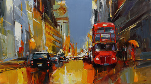 Amber by Tatiana Yabloed, Painting for Sale on Select