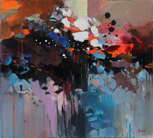 Time texture by Tatiana Yabloed, Painting for Sale on Select