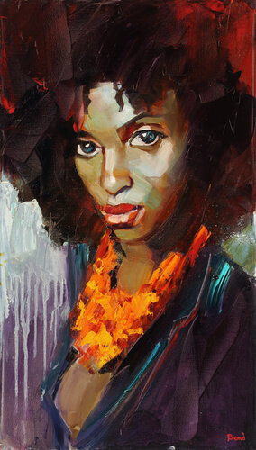 The magic of the inner glow by Tatiana Yabloed, Painting for Sale on Select