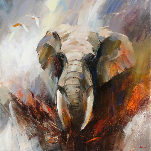 Unconquered spirit by Tatiana Yabloed, Painting for Sale on Select