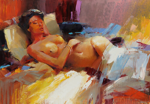 La vita è bella by Tatiana Yabloed, Painting for Sale on Select