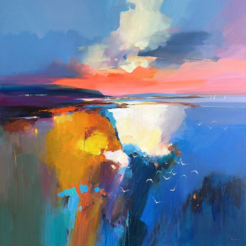 The horizon that keeps secrets by Tatiana Yabloed, Painting for Sale on Select