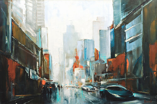 The architecture of dreams by Tatiana Yabloed, Painting for Sale on Select