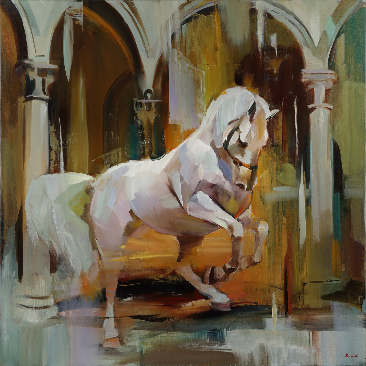 The beauty of freedom Tatiana Yabloed Original painting for sale