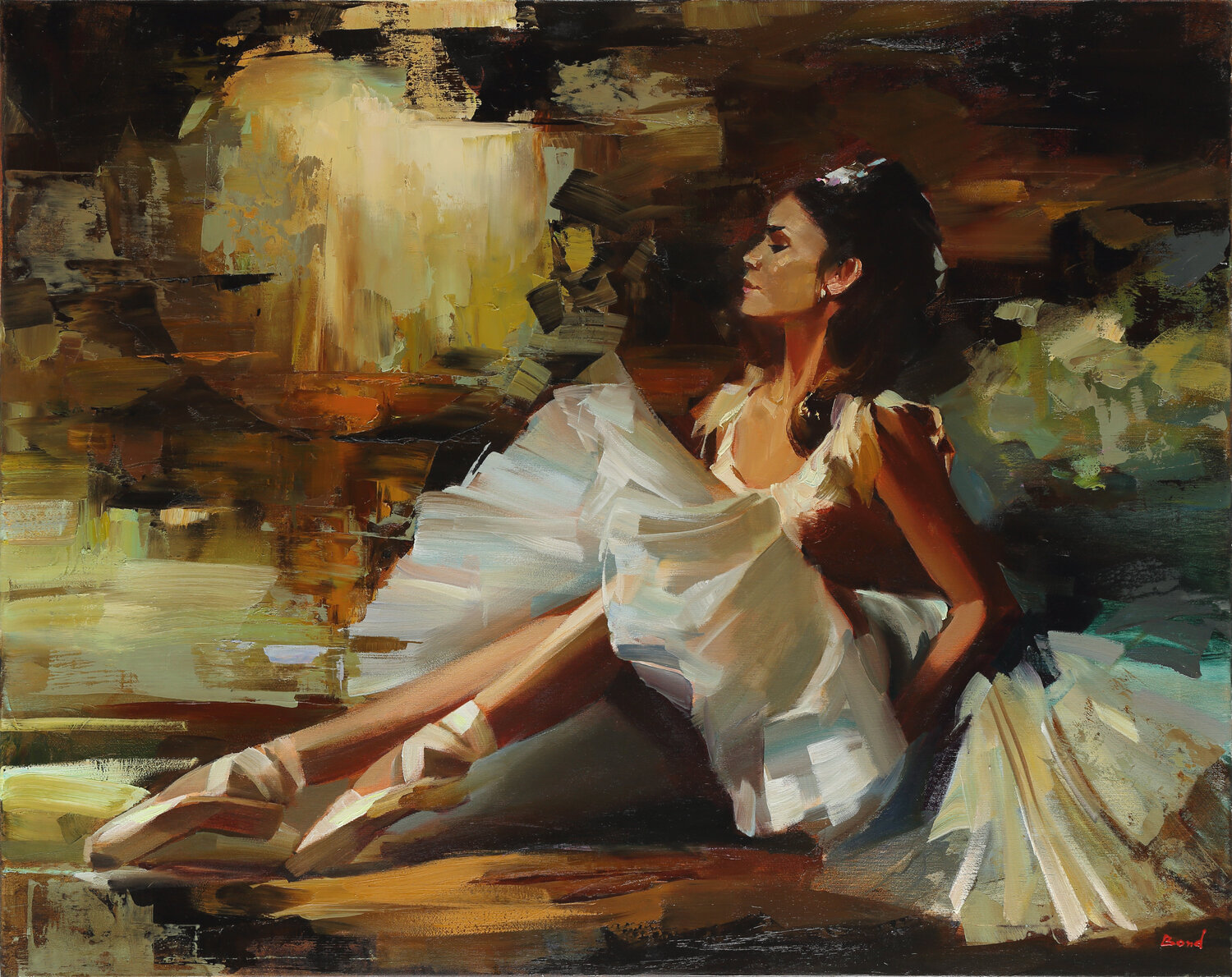 Ethics of pleasure Tatiana Yabloed Original painting for sale