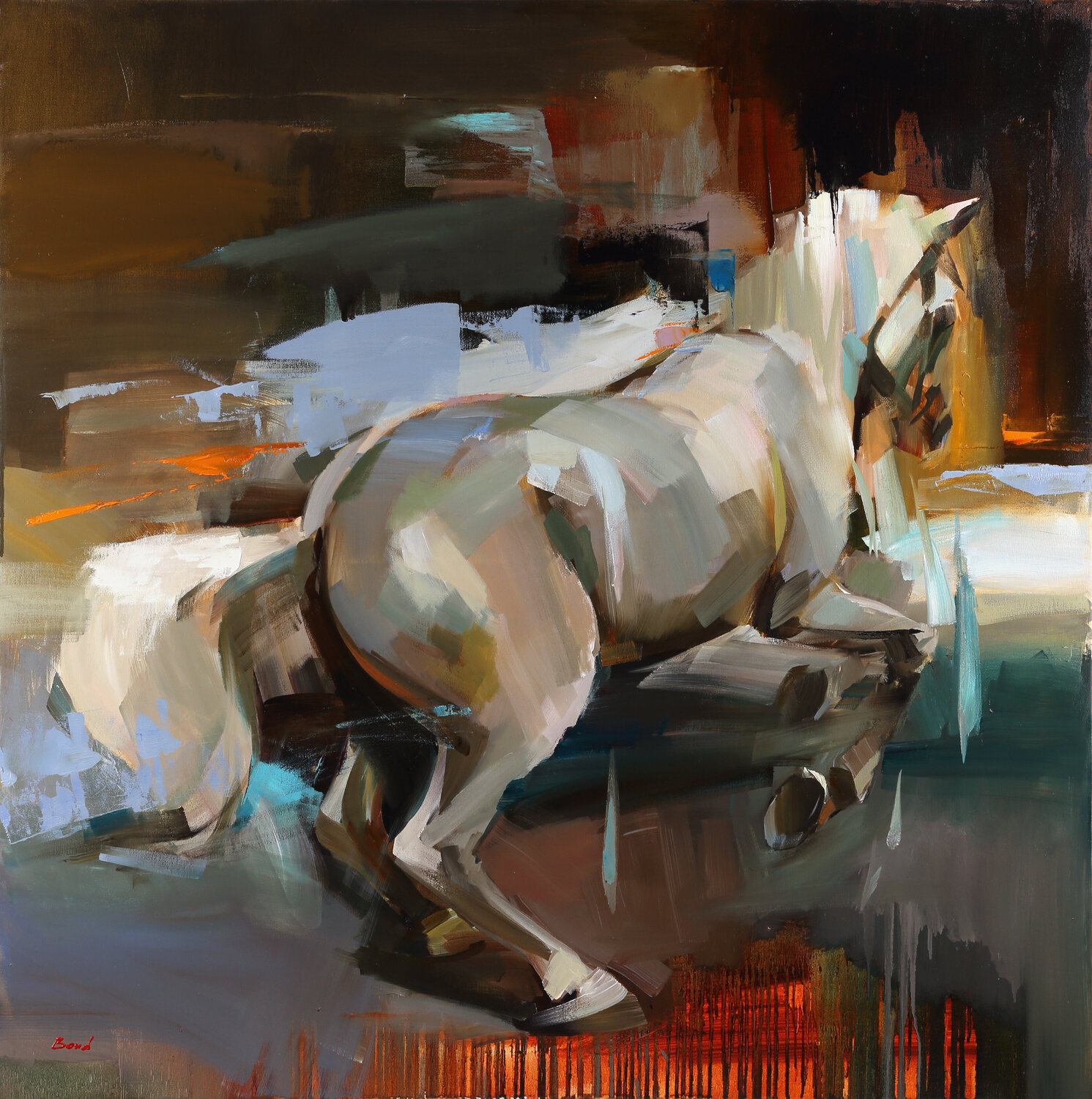 Awakening of Power Tatiana Yabloed Original painting for sale