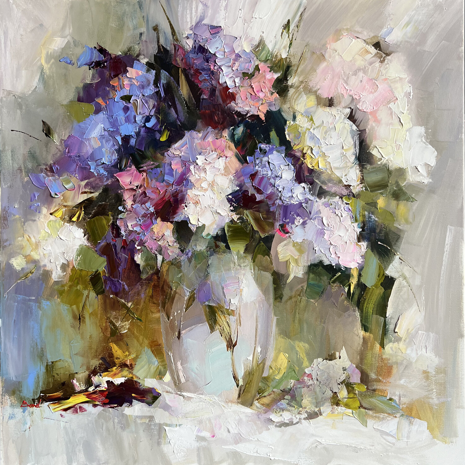 Inspired by spring Tatiana Yabloed Original painting for sale