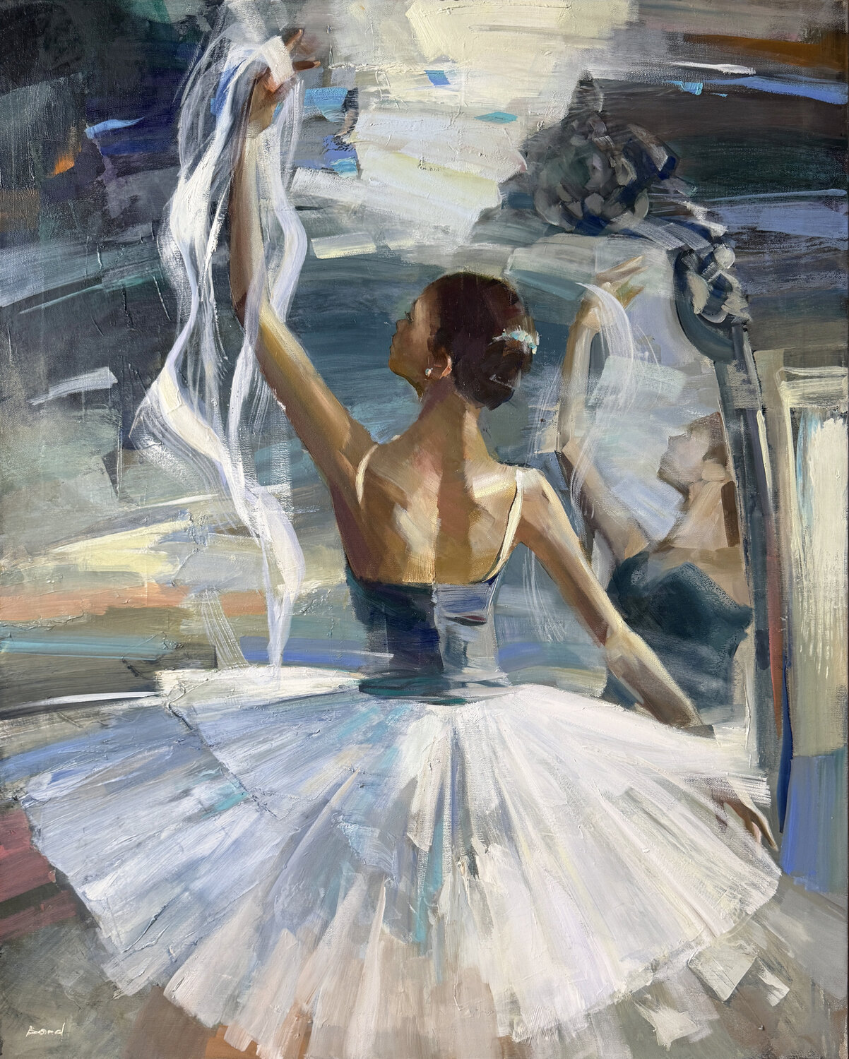 Refinement of the moment Tatiana Yabloed Original painting for sale