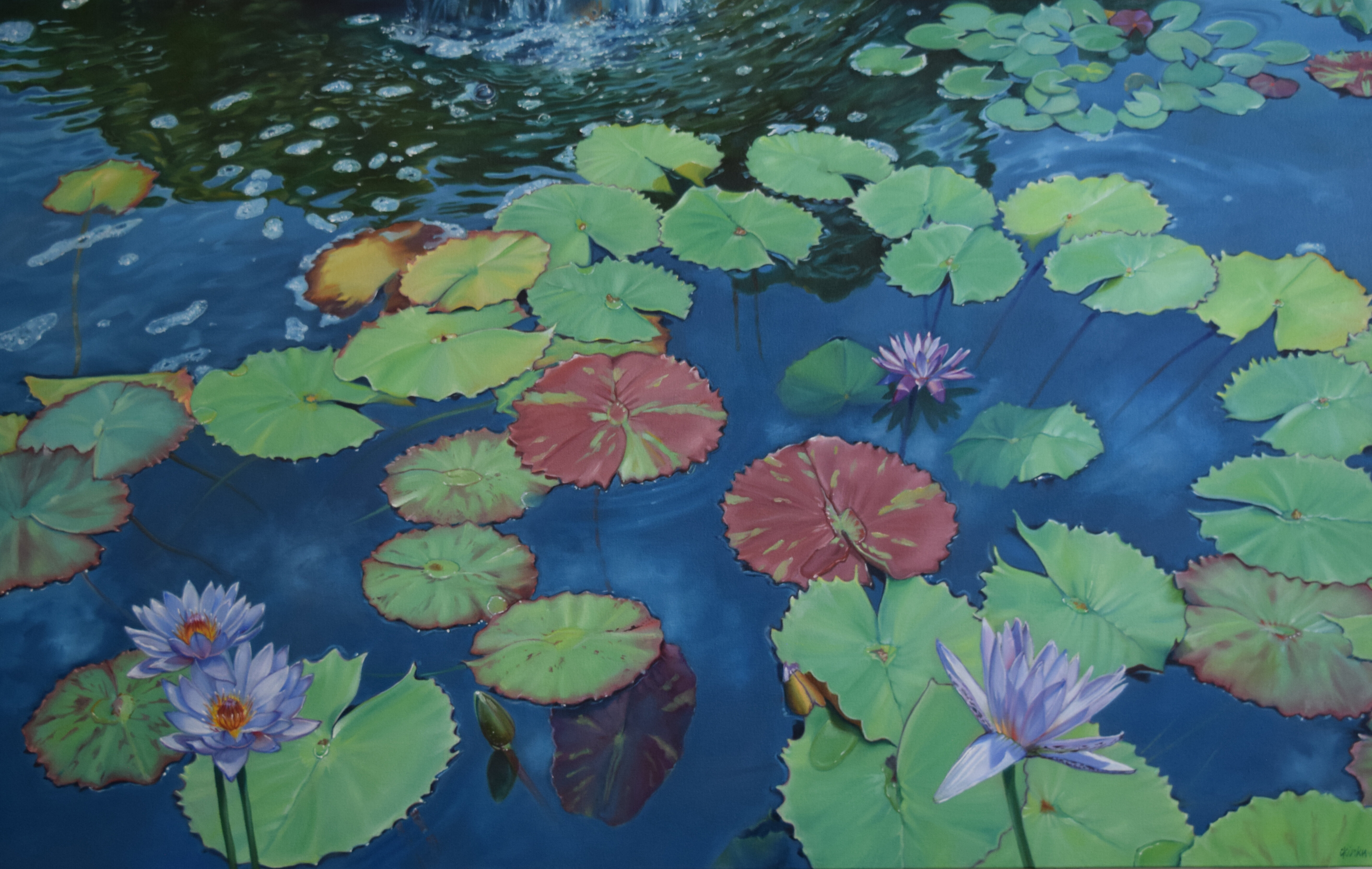 Topic Pond paintings