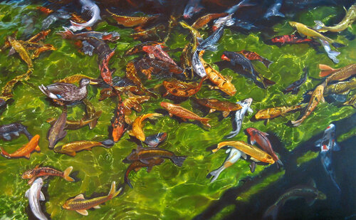 Light Moves by Catherine Kirkwood, Painting for Sale on Select