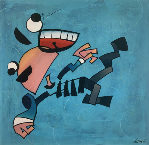 Come Along by Jack Avetisyan, Painting for Sale on Select