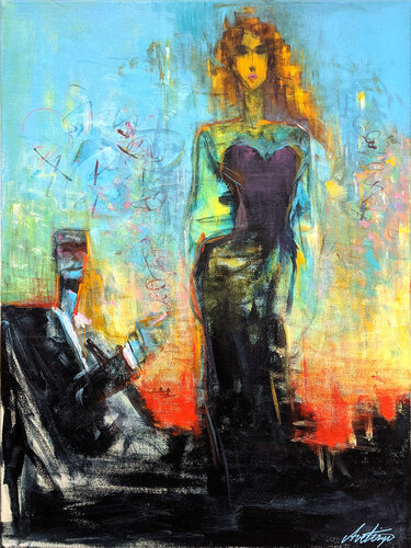 Power by Jack Avetisyan, Painting for Sale on Select