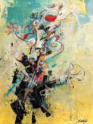 Flux by Jack Avetisyan, Painting for Sale on Select