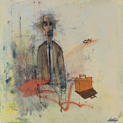 All Goes Onward and Outward by Jack Avetisyan, Painting for Sale on Select