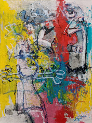 The Roar by Jack Avetisyan, Painting for Sale on Select