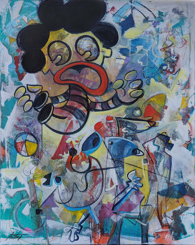It's All A Dream by Jack Avetisyan, Painting for Sale on Select