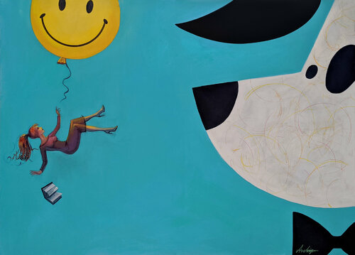 Dream Baby Dream by Jack Avetisyan, Painting for Sale on Select