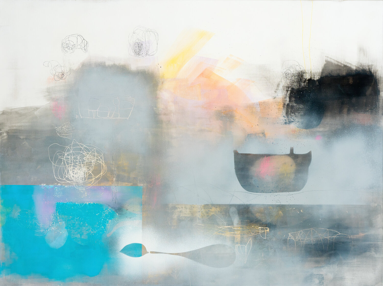 From the cycle "State of mind" Franko Tencic Original painting for sale