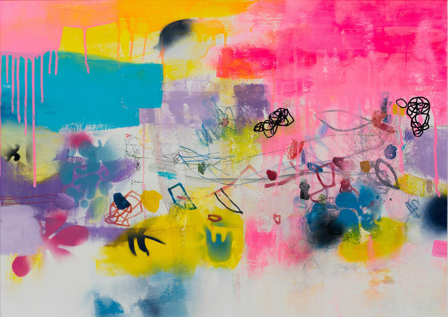 Jazzy day 2 Franko Tencic Original painting for sale