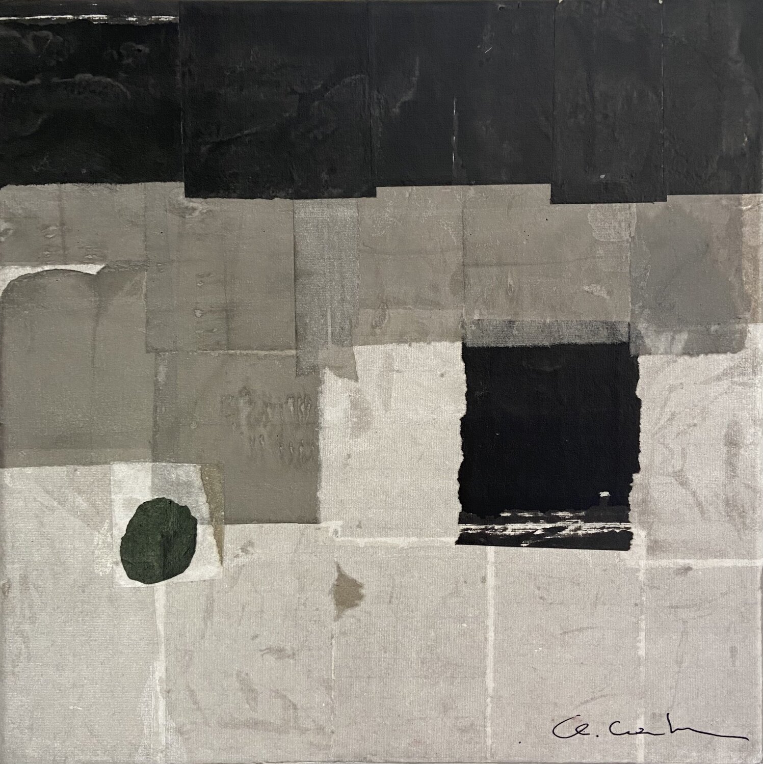 Composition toile 17 Chantal Cartier Original painting for sale