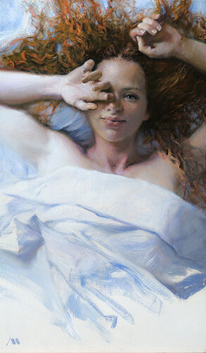 Redhead Sunrise von Evgeniy Monahov, Malerei kaufen auf Select
