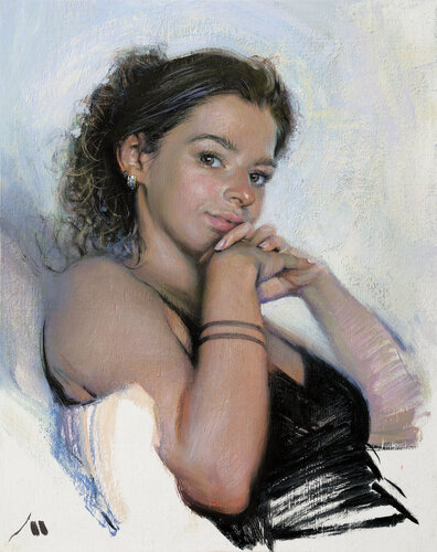Kate (etude) von Evgeniy Monahov, Malerei kaufen auf Select
