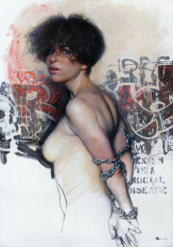 Passion for freedom by Evgeniy Monahov, Painting for Sale on Select