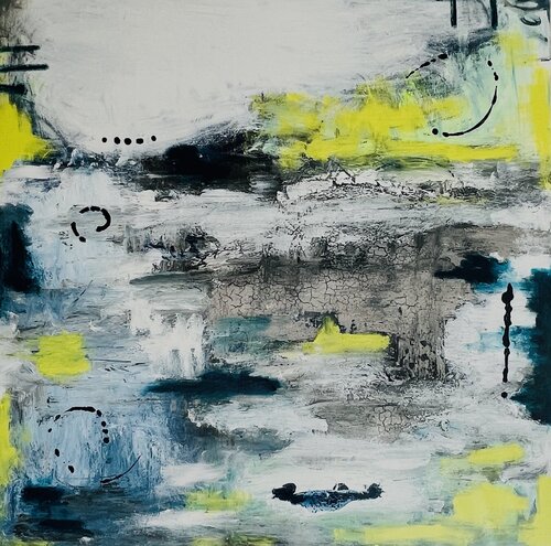 Blue Lemonade by Christin Farr, Painting for Sale on Select