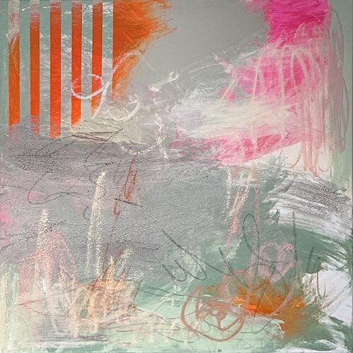 Barcelona Stripes by Christin Farr, Painting for Sale on Select