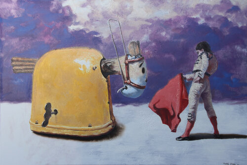 Challanger by Rudolf Kosow, Painting for Sale on Select